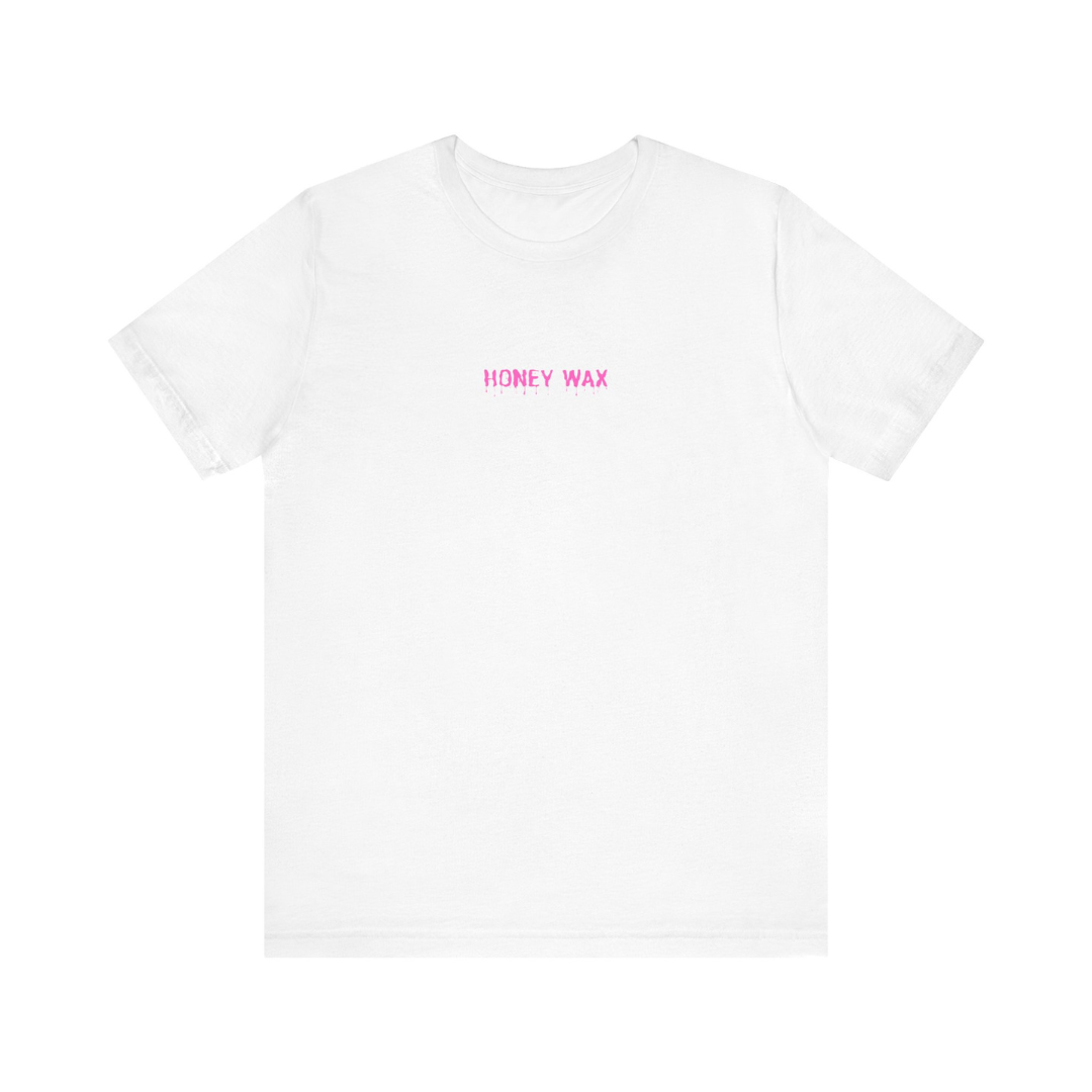 Pink Ink White Tee